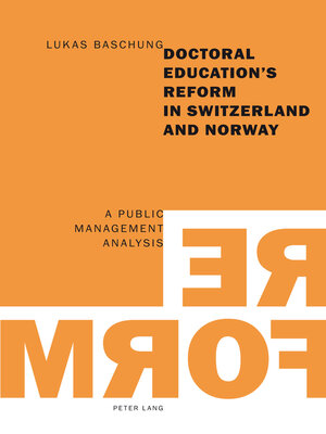 cover image of Doctoral Education's Reform in Switzerland and Norway